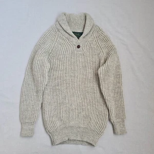 New Woolyback Pure New Wool Herren Pullover Gr. S schwerer Fischerpullover - Bild 1 von 14