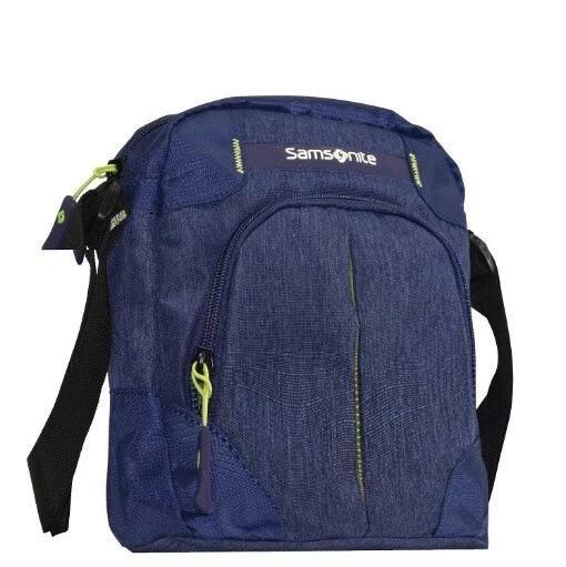 Bandolera Bolso Hombre Samsonite Rewind Cross Encima Porta Tableta 7.9" Azul - Imagen 1 de 2