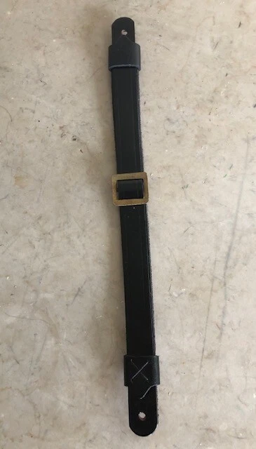 Correa de cuero para barbilla para sombrero Kepi o forraje de la Guerra Civil de EE. UU./CS Foto 1 de 1