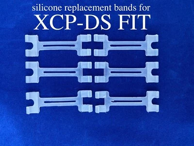 XCP-DS Fit Band Sensor Soporte Silicona Repuesto Banda Corta o Larga 6/pk Foto 1 de 4