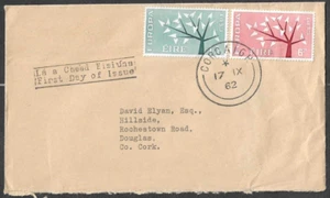 QE II - IRLAND - ERSTER AUSGABETAG AUF BRIEF - EUROPA - 17. SEPT 1962 - Bild 1 von 1