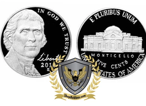 2012-S JEFFERSON NICKEL PROOF * DIRECT FROM PROOF SET **FREE SHIPPING Cover