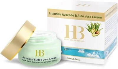 HEALTH & BEAUTY H&B 50 ml Avocado Aloe Vera Gesichtscreme mit Mineralien aus dem Toten Meer