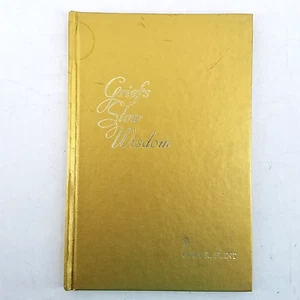 Grief’s Slow Wisdom - 1967 Hardcover Cort R. Flint - NO MARKS! - Foto 1 di 9