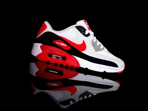 NIKE AIR MAX 90 G TB -University Red- Damen Sneaker weiß/rot/schwarz Gr.36,5 - Bild 1 von 3