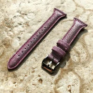 Pink Glitter Slim Leather Band for Garmin Vivoactive 4 and Darth Vader -B22 - Picture 1 of 5