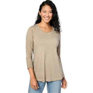 LOGOTIPO de Lori Goldstein Talla XS Algodón Envejecido Top ANACARDO NUEVO CON ETIQUETAS QVC - Imagen 1 de 1