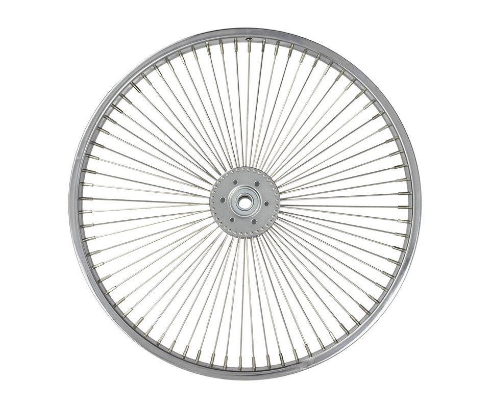 OG Lowrider Classic 24" Steel Hollow Hub Wheel 72 Spoke 14g Chrome