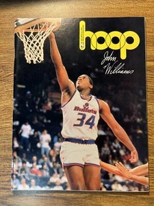 1990 März 9 Celtics vs. Bullets Hoop Programm Williams Vogel - Bild 1 von 4