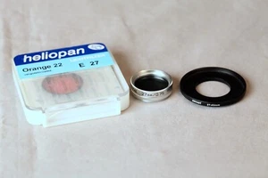 Heliopan Orange 22 E 27 (27 mm), 27 mm polarizzatore, 27 mm arancione - Foto 1 di 11