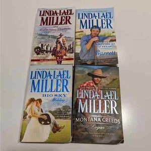 Linda Lael Miller Book Lot, Cowboy Western Ranch Romance (4 Paperback)  - Picture 1 of 12