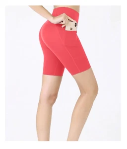 Yoga Shorts With Pockets - Picture 1 of 14