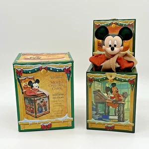 ENESCO MICKEYS CHRISTMAS CAROL Limited Edition #204 JACK IN THE BOX Musical - Picture 1 of 23