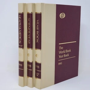 3er Set Das Weltbuch 1993 Jahrbuch Wissenschaftsjahr Gesundheit & Medizin Bücher - Bild 1 von 11