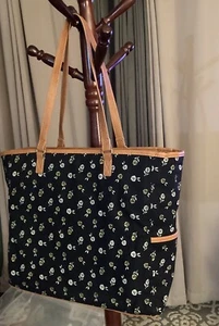 Thirty One Cindy Beuteltasche Ditsy Daisy (marineblau) Beuteltasche 6 - Bild 1 von 9