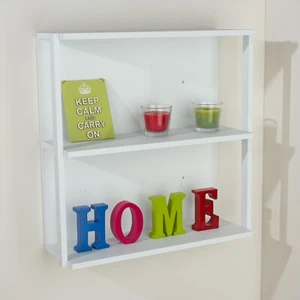 Parete attrezzata media Arram 3 ripiani 60 cm bianco opaco ripiano largo - Foto 1 di 6