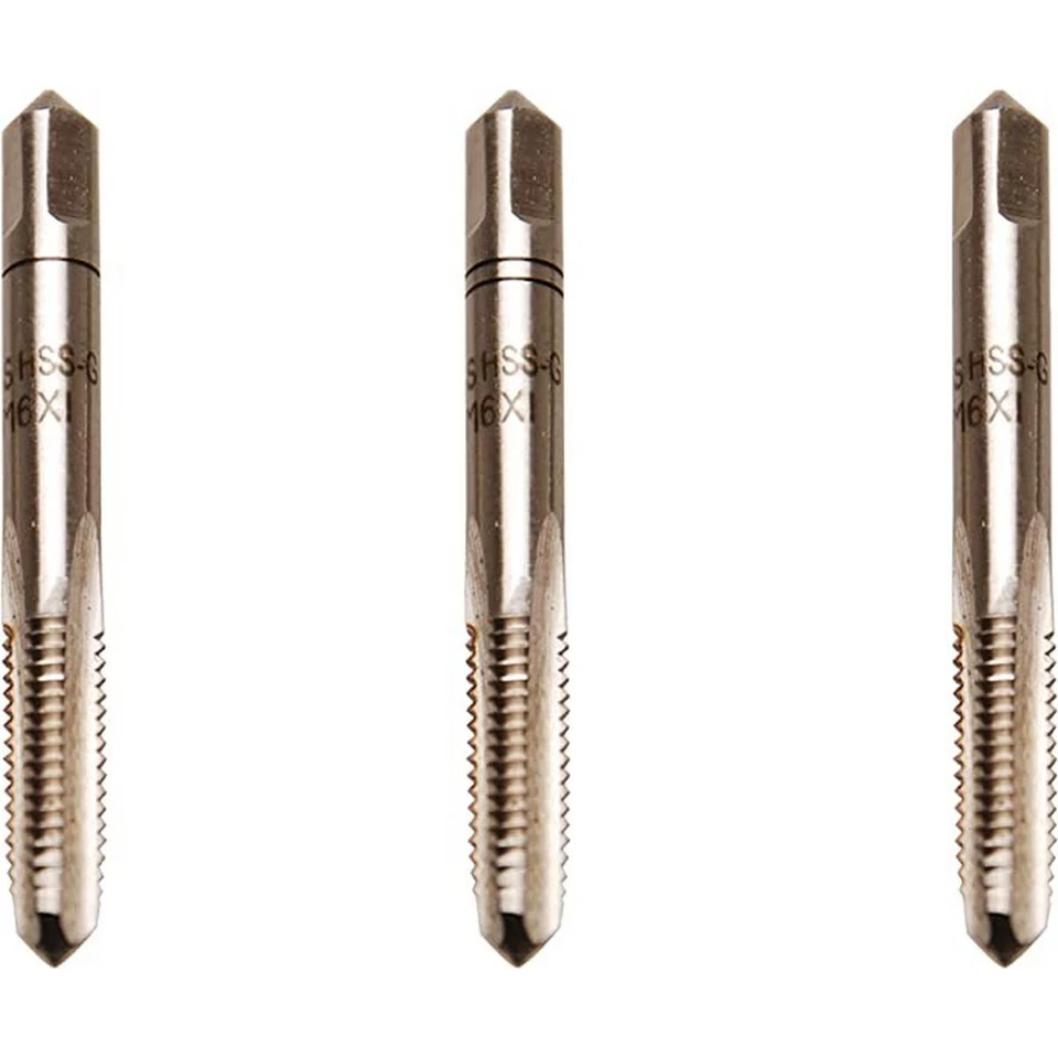 BGS TECHNIC JEU DE 3 TARAUDS HSS-G FILETAGE STANDARD M 6 x 1.00
