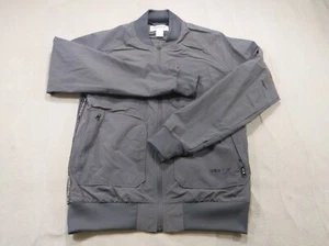 Adidas Mens Jacket Small Gray Bomber Coat Track Originals Urban Lightweight NMD - Picture 1 of 9
