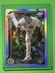 π₯ 2025 Topps Chrome Jameson Taillon #33 β Sepia Refractor β Chicago Cubs π₯ - Picture 1 of 2