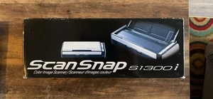 Fujitsu ScanSnap S1300i Color Image Duplex USB Scanner w/ Box Tested Working - Picture 1 of 2