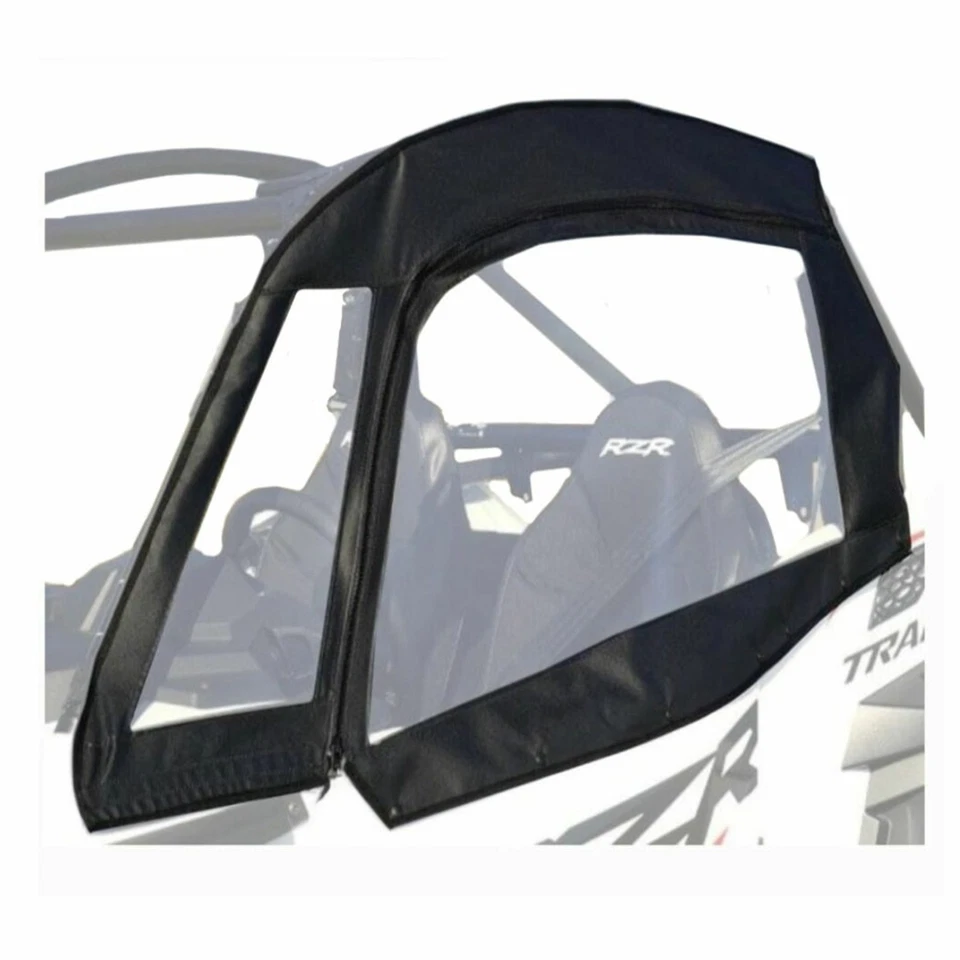 Seizmik Soft Upper Door Kit w/ Zips for 2021-24 Polaris RZR Trail S 900/1000 UTV - Image 1 of 4