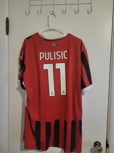 Neu: 2024/2025 AC Mailand Heimtrikot / Christian Pulisic #11 Herren 4XL (lesen) - Bild 1 von 13