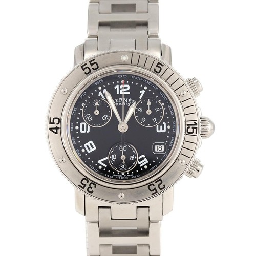 HERMÈS Y0715 Hermes Clipper Diver Cronografo Cl2.310 Ss Quarzo