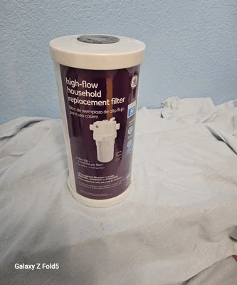 GE High-flow Household Replacement Filter - MODELS:  GXWH4OL, GXWH35F, GNWH38S - Image 1 of 4