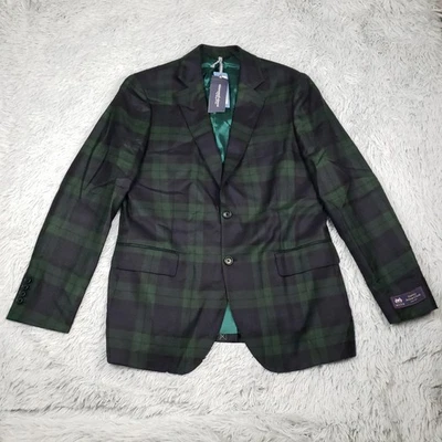 NEW Vineyard Vine Blazer Men's 40R Tartan Plaid Blackwatch Preppy Old Money - Image 1 of 4