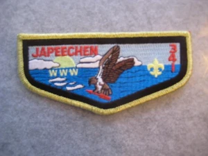 Japeechen 341 s Gold Mylar Border flap ATO - Picture 1 of 1