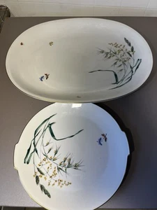 Heinrich H&C Selb Bavaria Germany “Sommer” Large Platter & Plate - Picture 1 of 12