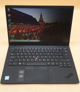 Lenovo ThinkPad X1 Carbon 7TH GEN  14"  i5-8365U 1.6GHZ 16GB RAM 256GB ,READ,SL9 - Picture 1 of 20