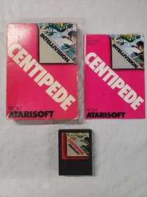 Intellivision Centipede (Atarisoft) Complete In Box CIB 