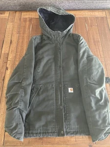 Carhartt Mens XS Jacket /Coat Full Swing Hooded 3M Thinsulate Insolation NICE! - Picture 1 of 5