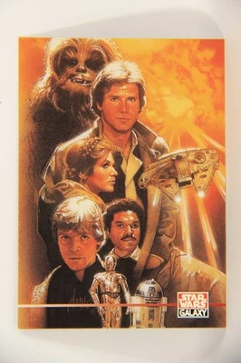 Star Wars Galaxy 1995 Trading Card #285 Showdown At Centerpoint Artwork L019647 - Image 1 of 2