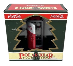 Coca-Cola Polar Bear Collection Ornament "Vending Machine Mischief" - Picture 1 of 4