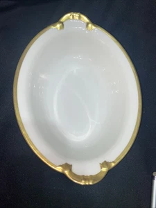 VTG Oval Dish C.Ahrenfeldt Limoges Four S&G Gump Co. San Francisco, California. - Picture 1 of 6