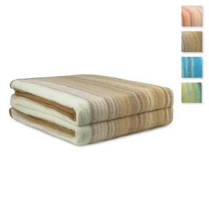 Decke Winterlich IN Gemischt Wolle Jacquard- Einzelne Tesy Bett 1 Quadrat 4475 - Bild 1 von 10