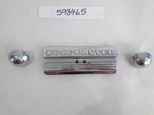 Rare 1942-1952 Buick Radio Delete Plate & "Knobs" OEM 1324478 - Picture 1 of 11