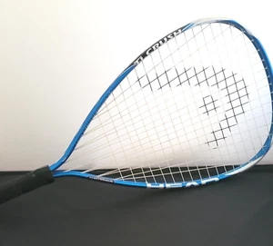 Head Ti Crush Nano Titanium Racquetballschläger blau weiß 3 5/8 Griff - Bild 1 von 11