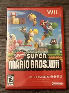 New Super Mario Bros Wii Nintendo Wii komplett CIB - Bild 1 von 3