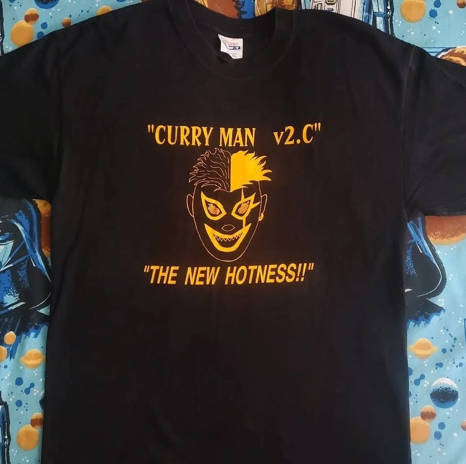 Camisa Curry Man Christopher Daniels Indy De Colección Lucha Profesional ROH TNA WWF ECW Foto 1 de 4