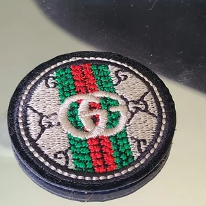 Bügelbild rund Luxus 1" Patch - Bild 1 von 3