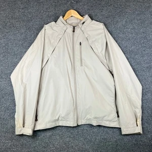 SCOTTeVEST Tropiformer 3D Jacket Mens XL Beige Convertible Vest Tech Pockets Zip - Picture 1 of 19