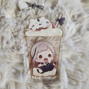 Gebrauchter Schlüsselanhänger Atsushi Nakajima Bungo streunende Hunde BSD Charappuccino Acryl Anime - Bild 1 von 2