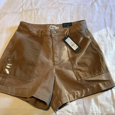 Corduroy Pockets  Alpine Design High Rise Shorts Size 6 Sahara Sand Color - Image 1 of 4