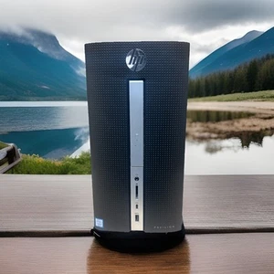 HP Pavilion 570 Desktop - i5-7400 @ 3.00GHz 16GB RAM 256GB SSD/1TB HDD Win 10 - Picture 1 of 12