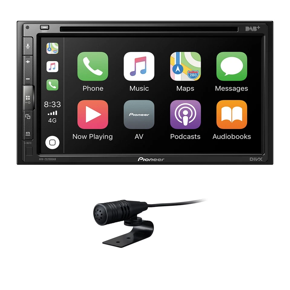 Pioneer AVH-Z5200DAB Bluetooth Digitalradio 2-DIN CarPlay Android Auto Autoradio - Bild 1 von 1