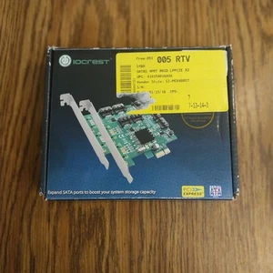 IOCrest 4 Port SATA 6Gbps PCI-e 2.0 x2 HyperDuo PCIe RAID Karte - SI-PEX40057 - Bild 1 von 5