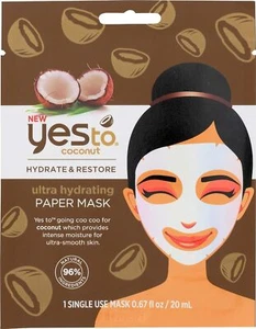 Yes To Coconut Paper Mask, 0.67 Oz - Picture 1 of 4